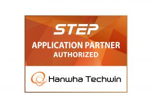Hanwha Techwin application certification logo